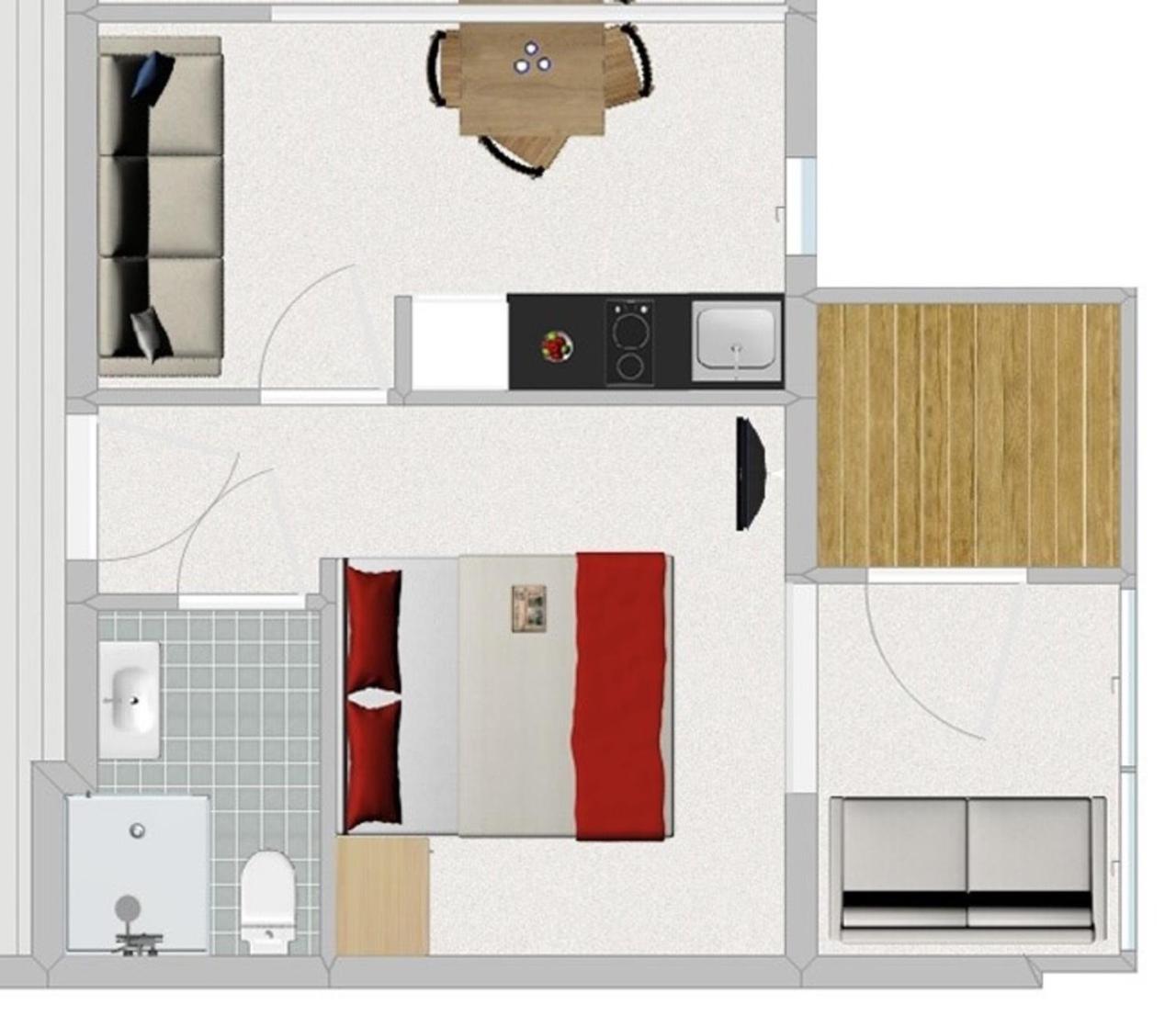 Falkner Appartement Resort Längenfeld Værelse billede
